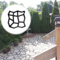 Garden Paving Molds DIY Plastic Walk Manually Road Path Maker Garden Propylene Paving Cement Brick Stone Concrete Mould