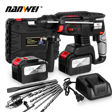 458TV/528TV Rigid hammer drill cordless drill with li-ion battery power tools