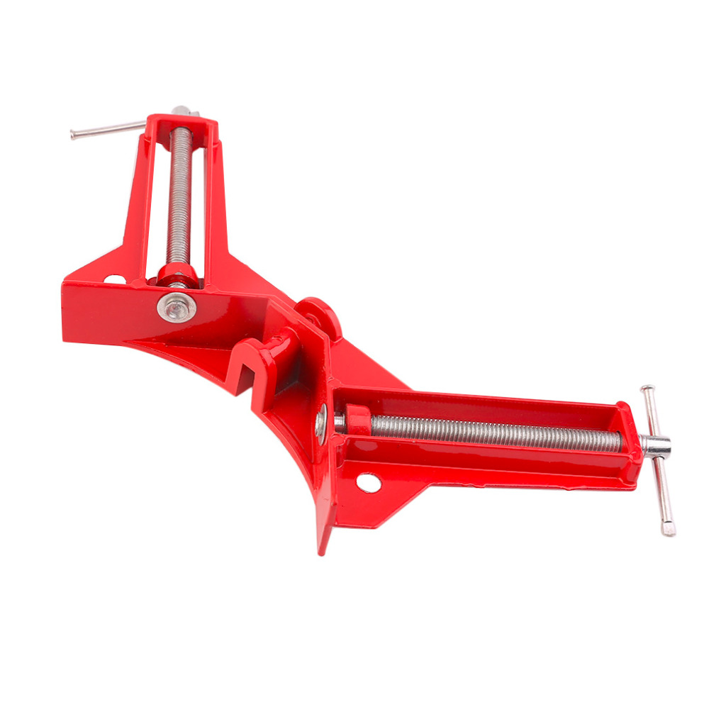 90 Degree Right Angle Picture Frame Corner Clamp Holder Woodworking Hand Kit Withstand Higher Intensity Force Chuck 100mm