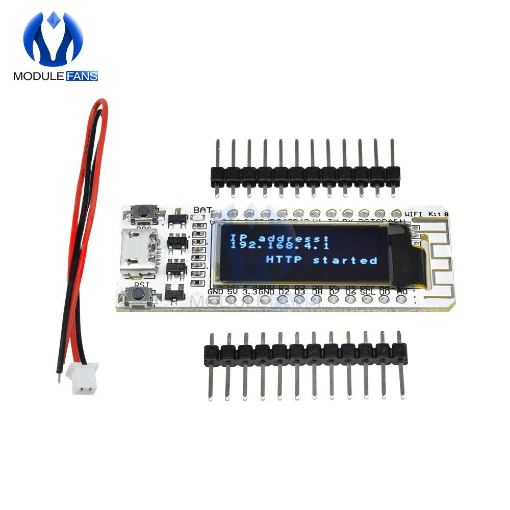 Internet of Thing CP2014 ESP8266 0.91 inch OLED 32Mb Flash WIFI Module PCB Board for Arduino NodeMcu IOT Development Board