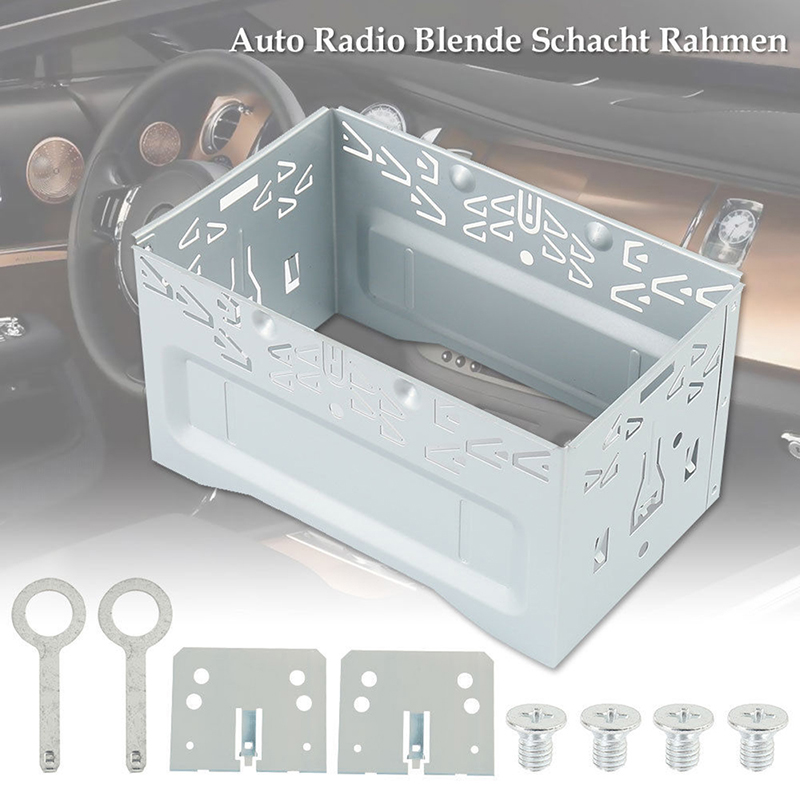 Hot sale 2Din Fitting Kit Radio Head Unit Installation Frame Universal 2Din Fitting Kit Car Radio Player Case
