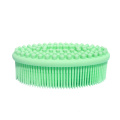 Baby Infant Soft Silicone Bath Brush Spiky Sensory Theraphy Skin Cleaning Tool use in baby's face hair body let baby love bath