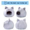 Pet Bed Cave House For Cat Litter Mat Products For Pets Home Accessories Panier Pour Chat Cats Cozy Sleeping Beds Houses @40