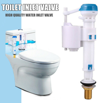 Adjustable Toilet Inlet Valve Cistern Fittings Bathroom Fixture Replacement Parts 4-point Toilet Tool Flush Push Button Water