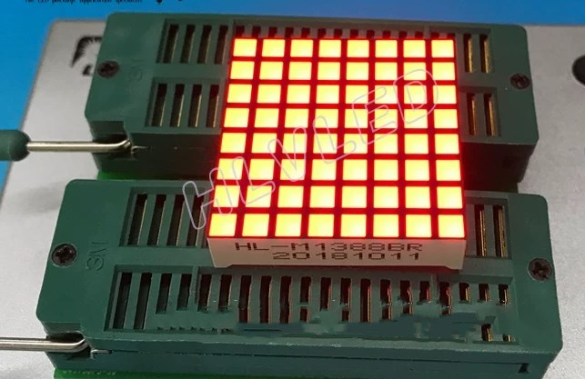 LED Dot Matrix Red Square dot matrix 3.0 dot matrix 1088 square 1388 LED dot matrix