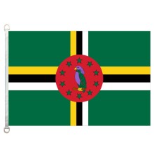 90*150cm The Commonwealth of Dominica flag 100% polyster