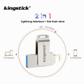 Usb Flash Drive For iPhone 6/6s/6Plus/7/7Plus/8/X Usb/Otg/Lightning 2 in 1 Pen Drive For iOS External Storage Devices