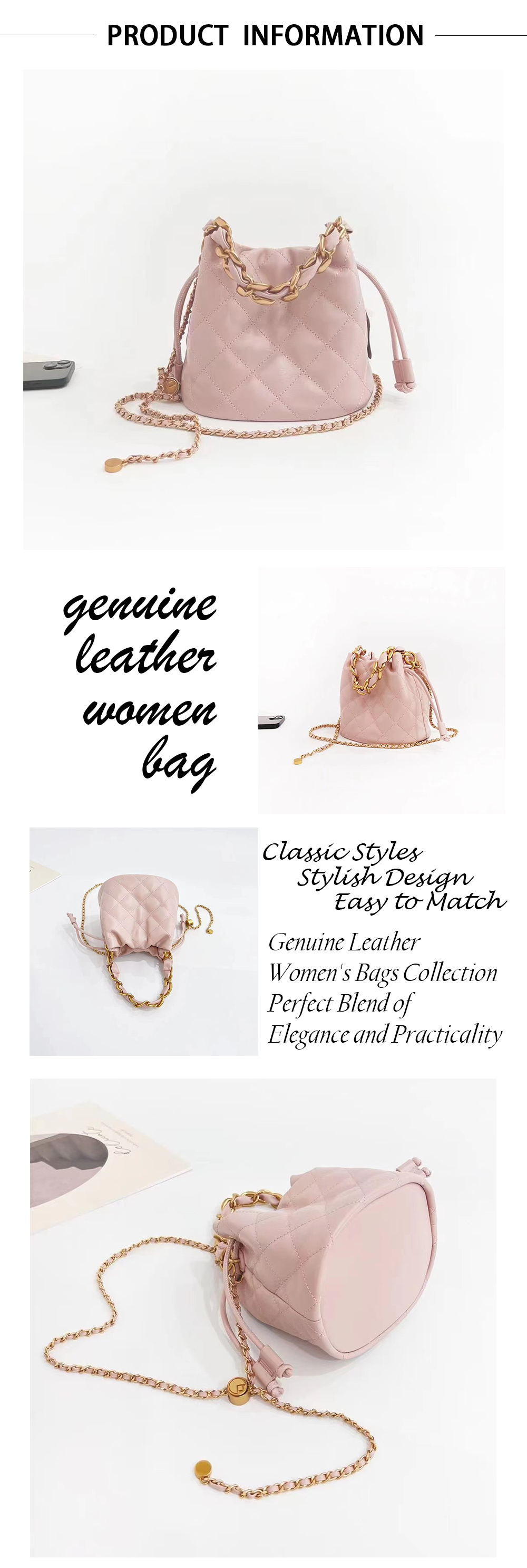 Genuine Leather Women Bag