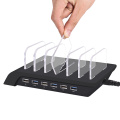Multiple USB Charger Hub 6 Port Desktop Charging Station Power Adapter for Tablet/Smart Watch Wristband/Mobile Phone Accessories