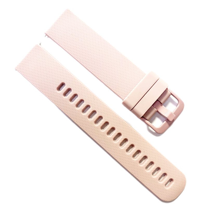 Silicone watch strap