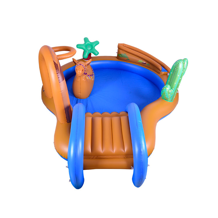 Inflatable Play Center Kids Pool with Slide