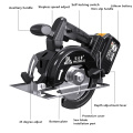 Brushless lithium battery circular saw 5 inch rechargeable flip chip cutting machine stone portable multifunctional woodworking
