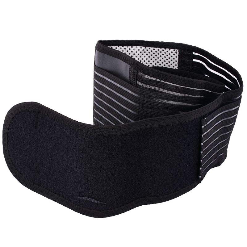 1PCS Men Tourmaline Self-heating Magnetic Therapy Waist Support Sport Waistband Fitness Breathable Brace Lower Back Safety Belt