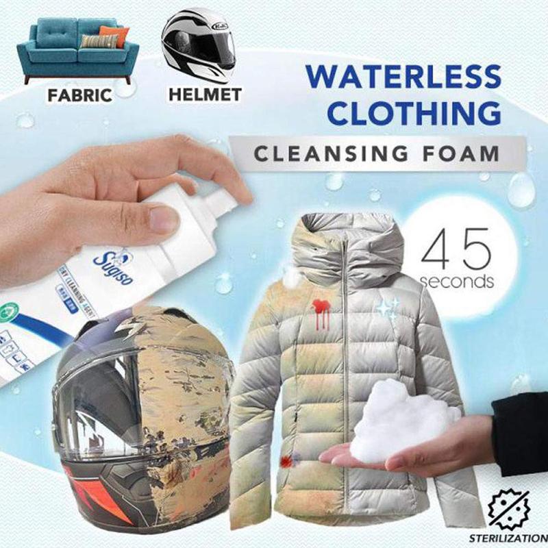 150ML New Formula Natural Liquid Down Jacket Wash-free Spray Waterless Clothing Cleansing Foam Household Absolute Cleaner