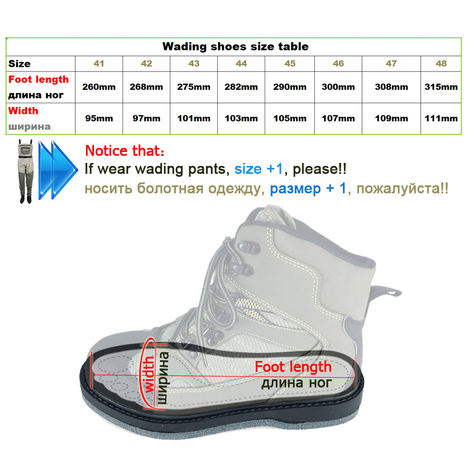 Fly Fishing Waders Hunting Boots Upstream Fishing Shoes Felt Anti-Slippery Sole With Nail Army Green Leather Lace Up Shoes FMD1