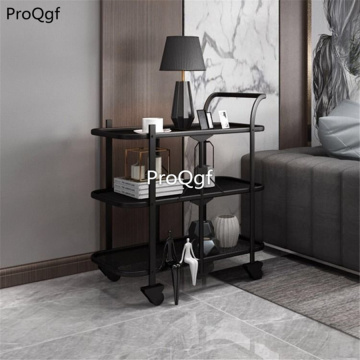 Prodgf 1 Set 90*65*35cm removable Wood Hotel Trolley