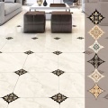 21pcs Self Adhesive PVC Ceramic Tile Stickers Waterproof Wall Sticker Art Diagonal Floor Stickers Smooth Floor Sticker Applique