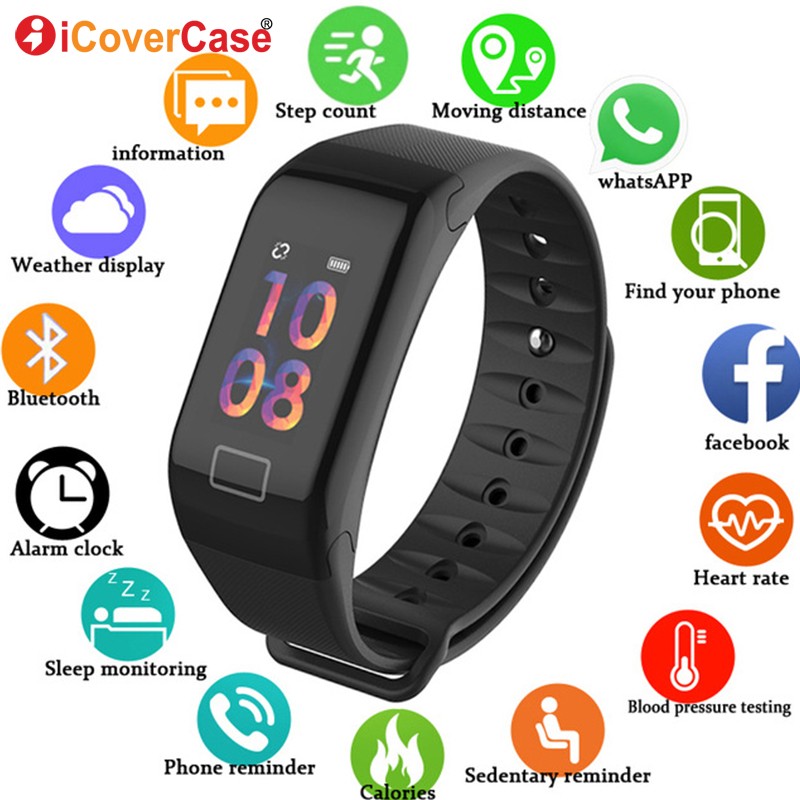 IP67 Waterproof Smart Watch Wristband For Xiaomi redmi 7 7a 6 6 pro 6a note 4x 4 5 5a prime Heart Rate Sport Fitness Bracelet