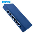 TXE093 POE Switch 52V/65W 4Port 10/100 PoE+2Port Uplink Ethernet Switch Iron Shell Network Switch for IP camera/Wireless AP/CCTV