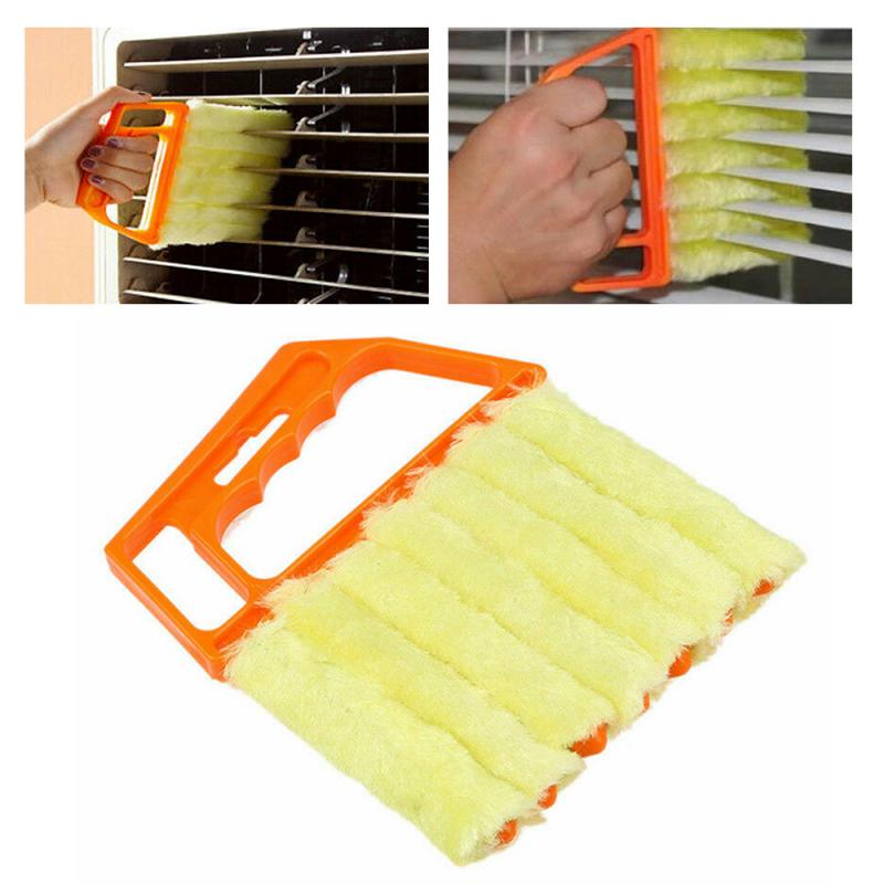 1PC Useful Microfiber Window Cleaning Brush Blind Brush Air Conditioner Duster Cleaner With Venetian Blind Cleaning