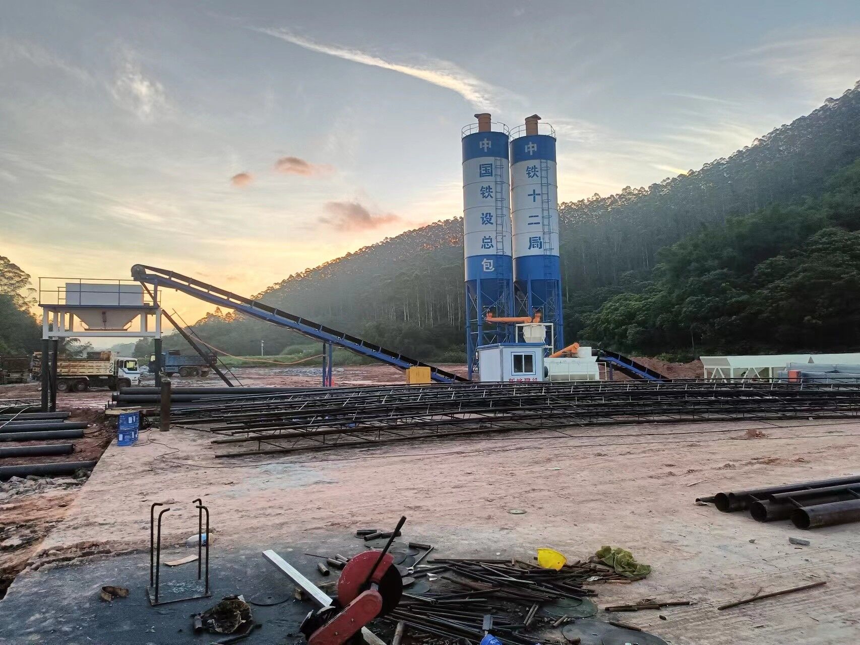 soil mixing plant
