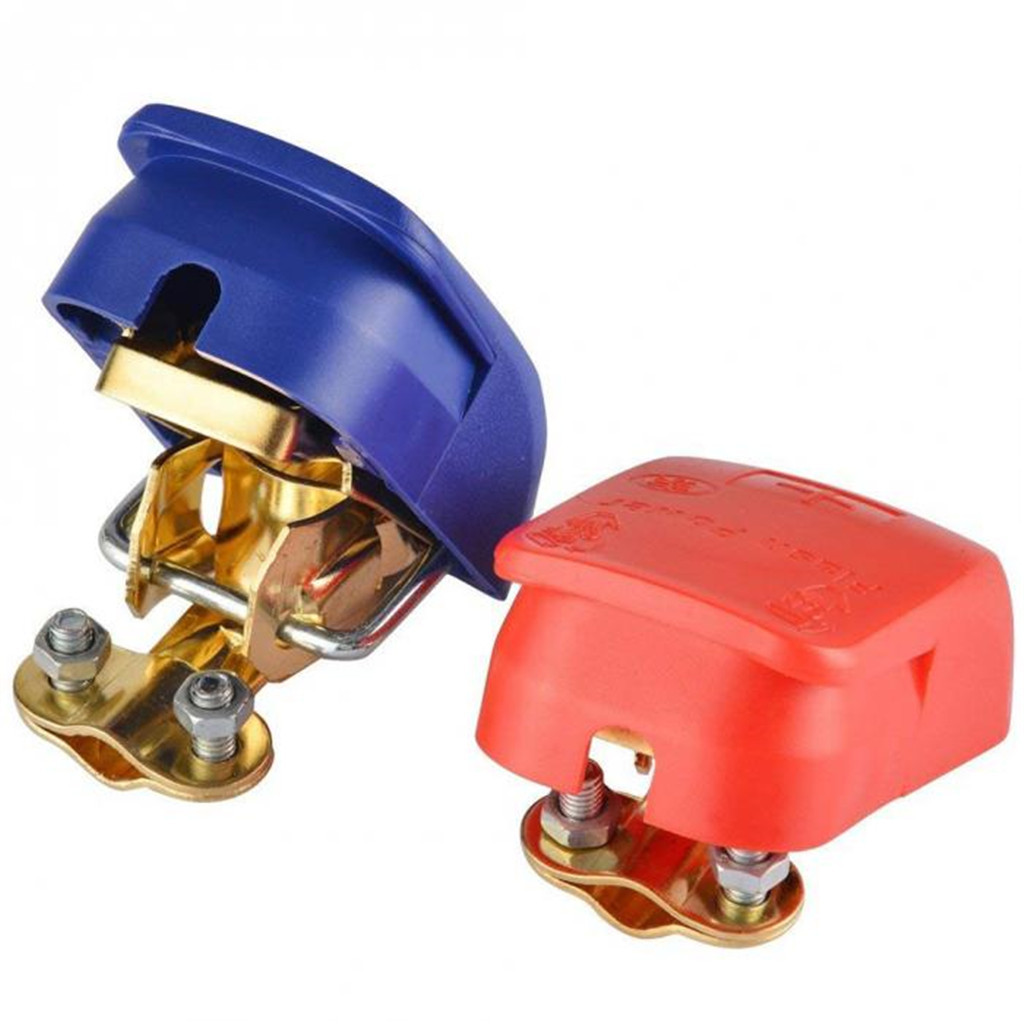 1 Pair Auto Car 12V Car Battery Terminals Connector Switch Clamps Quick Release Lift Off Positive & Negative Wholesale