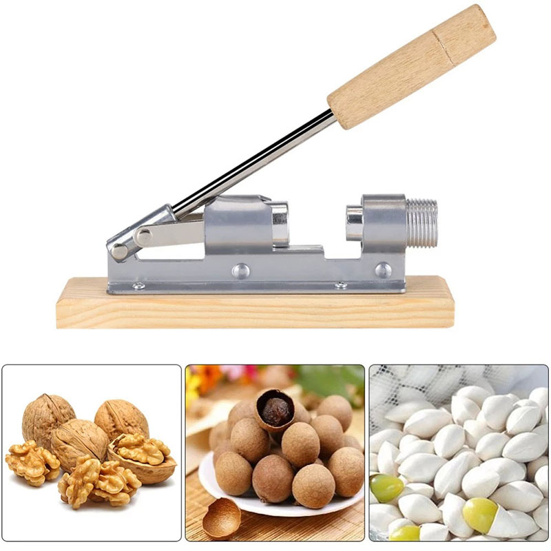 Heavy Duty Pecan Filbert Walnut Nut Hazelnut Hazel Cracker Nutcracker Clamp Plier Sheller Crack almond Kitchen Clip Tool Machine