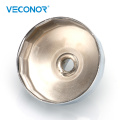 Veconor 1/2" Square Dr. Steel 90mm-91mm Oil Filter Wrench Cap Housing Tool Remover 15 Flutes Universal For TOYOTA BLUEBIRD