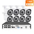 8CH POE System 5MP NVR H.265 Night Vision Outdoor Waterproof Network Camera CCTV Security System Surveillance Kit 5MP POE IP CAM