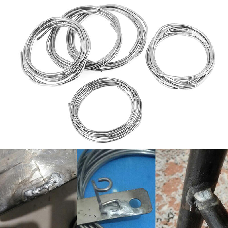 1.0mm*65cm/1.5mm*65cm/1.5mm*80cm Copper Aluminum Cored Wire Low Temperature Aluminium Welding Rod