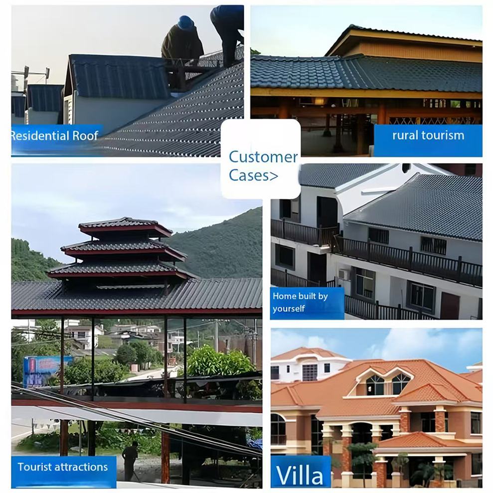 CUSTOMER CASES OF ASA AND PVC TILE