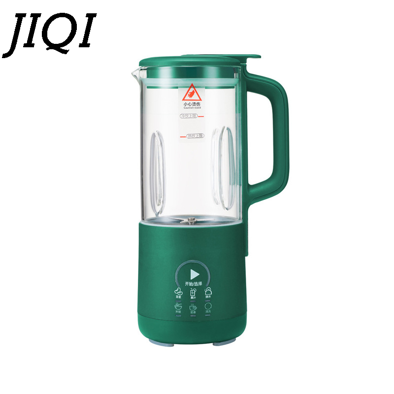 JIQI Mini Automatic Soymilk Soya-bean Milk Maker Portable Grain Beans Grinder Stainless steel Juicer Machine Baby Food Blender