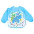 Cute Cartoon Colorful Baby Bibs Long Sleeve Art Apron Animal Smock Children Bib Burp Clothes Soft Feeding Eat Toddle Waterproof