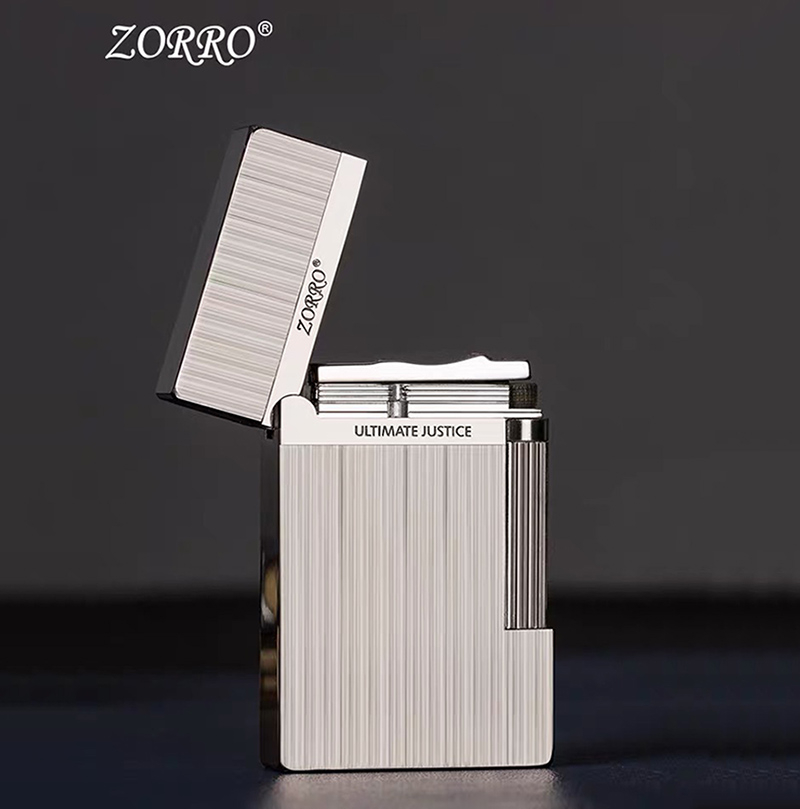 Zorro kerosene lighter retro individual creativity bright sound lighter cigarette accessory