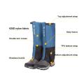 Unisex Waterproof Leg Covers Legging Gaiter Climbing Camping Ski Boot Travel Shoe Snow Protection for Snowshoeing Hiking Hunting