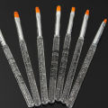7Pcs Manicure UV Gel Acrylic Nail Brushes DIY Tool Feminine Hygiene Product for Health Care Supplies