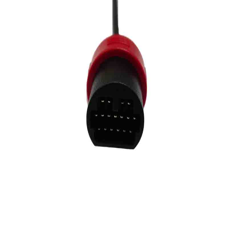 Red OBDII 16P to 17P 280mm