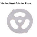 Large 3 Holes Meat Grinder Plate Net Knife Meat Grinder Parts Stainless Steel Meat Hole Plate