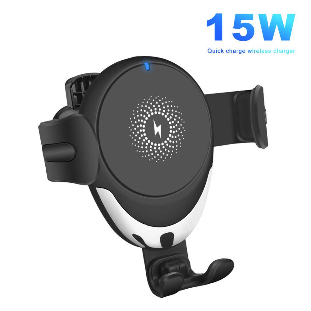 15W 10W Auto Gravity Car Mount Wireless Charger Qi Fast Charging Phone Holder Cell Stand Support For IPhone 11Pro XS XR X 8