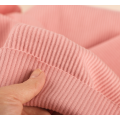 Width 110cm Hot 100% Cotton Stripe Stretch Knit Rib Fabric By the Half Yard For Silm Primer Shirt Dress No Pilling