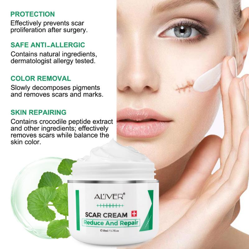 Scar Removal Cream Acne Wounds Cuts Mark Removal Ointment Cream Repairing Scars Moisturizing Promote Skin Renewal Skin Care Tool