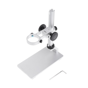 Microscope Aluminium Alloy Raising Lowering Stage UP Down Support Table Stand Digital Microscope