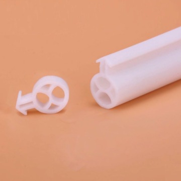 5M OX 10 Weather Strip Window Door Seals Tubular Bulb Barb Silicone Rubber Low Temperature Gasket Sealing Strip 5mm 8mm x 11mm