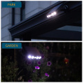 Powerful Solar Light Outdoor Motion Sensor Waterproof Garden LED Solar Lamp Spotlights For Garden Path Street Led Wall Light