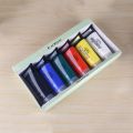 6 Color 75ml Professional Acrylic Paint Set Drawing Painting Pigment