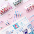 10 pcs/pack Green Pink Yellow Washi Tape Set Adhesive Tape DIY Scrapbooking Masking Tape