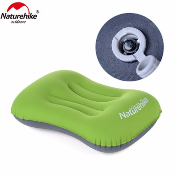 Naturehike Portable Outdoor Inflatable Pillow Mattress Light Travel Aeros Pillow Air Cushion Soft Neck-Rest Protective HeadRest