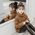 2020 autumn children's clothes girls knitted sweaters solid thin girl bat sweaters for girls big kids pullovers sweater