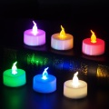 Battery Powered Flickering Flameless LED Tealight Candle