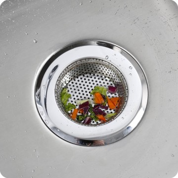 Kitchen Sink Drains Mesh Sink Hair Filter Stainless Steel Bathroom Drain Hole Metal Channel Artificial Filter Bathtub Wash Basin